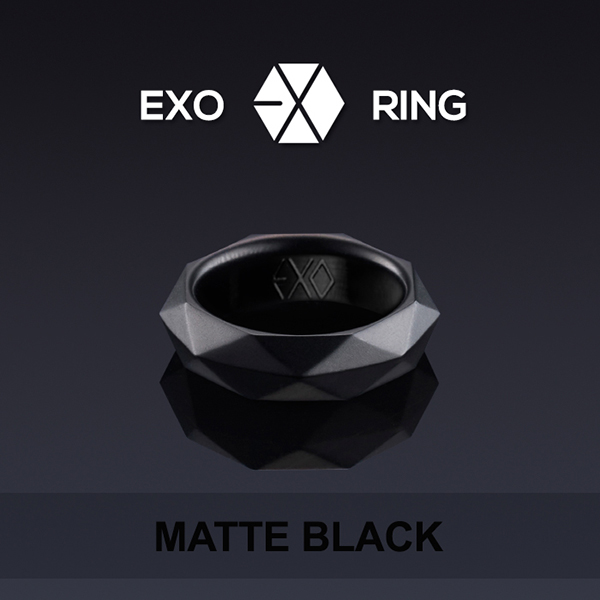 [公式] EXO - OFFICIAL RING (MATTE BLACK)