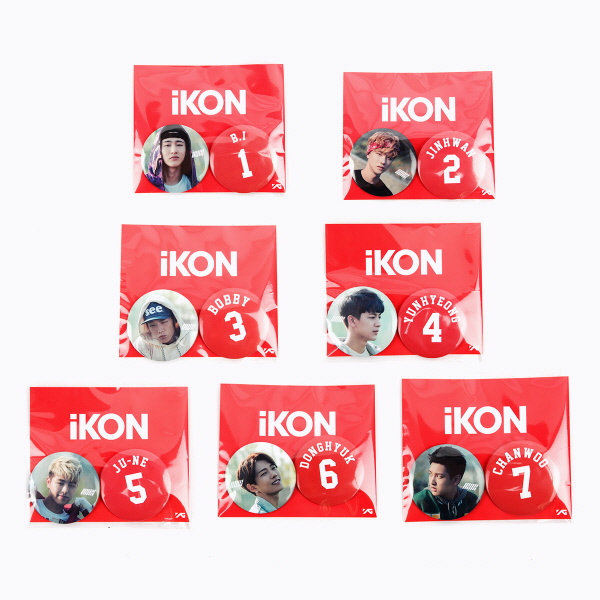 iKON - BADGE SET [iKON SHOWTIME DEBUT CONCERT MD]