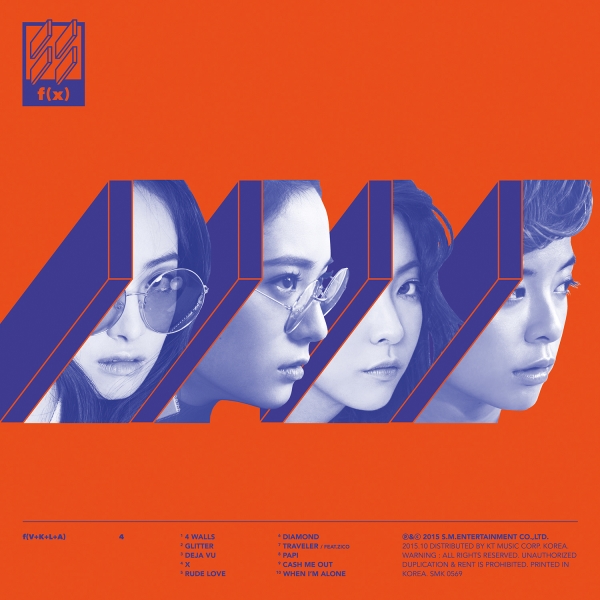 f(x) - 正规4辑 [4 Walls] （封面随机） **临时断货，已下单未入库的订单需要等再生产，时间确认中