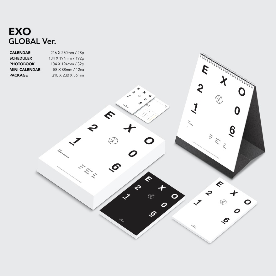 EXO (Global) - 2016 SEASON GREETING