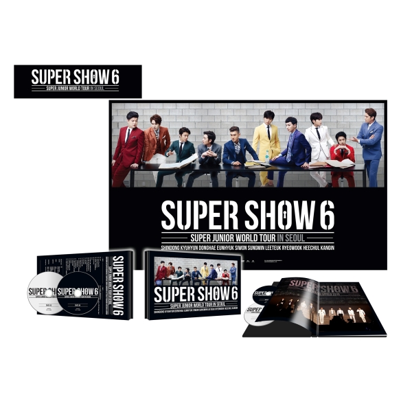 Poster + [DVD] Super Junior - World Tour in Seoul [Super Show6]