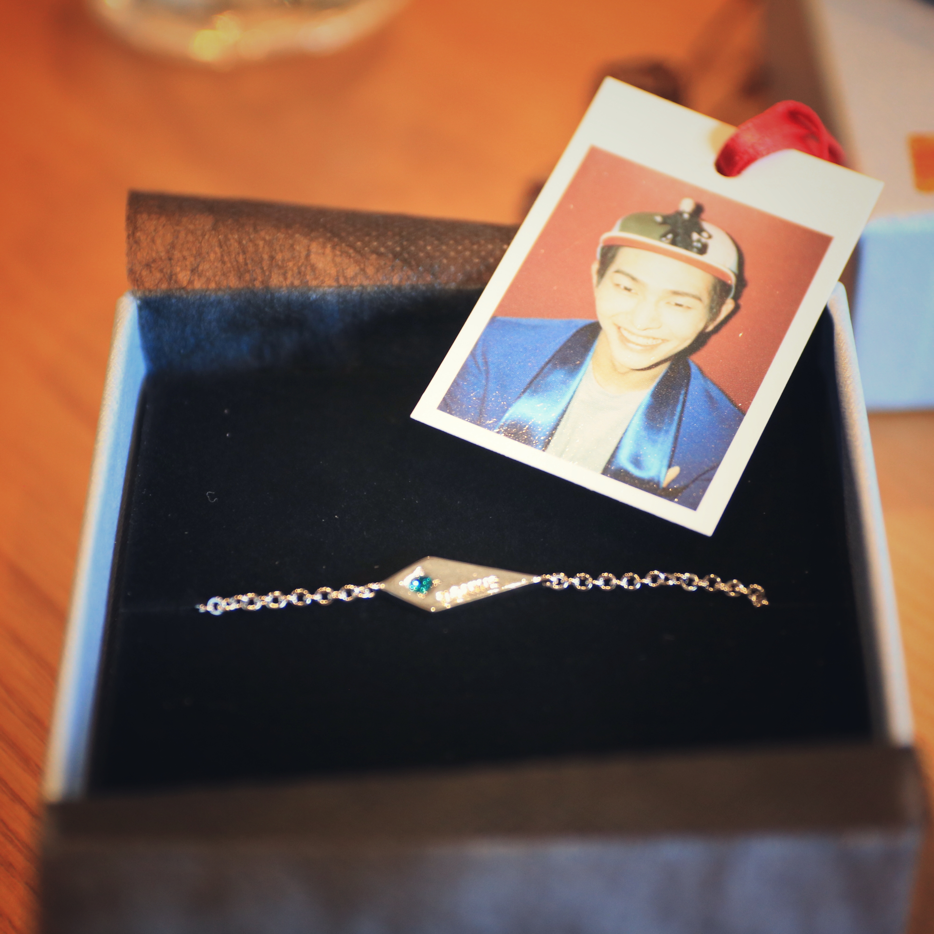 (Swarovski Crystal) SHINee - SHINee Official bracelet - ONEW
