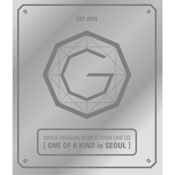 G-Dragon- G-DRAGON WORLD TOUR LIVE CD[ONE OF A KIND in SEOUL] (RANDOM Ver.+Booklet)
