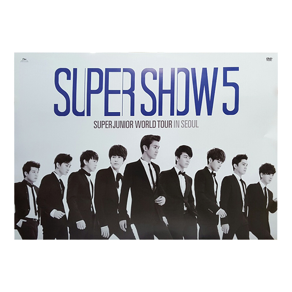 [Event Poster] [DVD] Super Junior - World Tour in Seoul [Super Show5] 