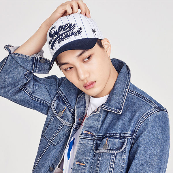EXO : KAI - SUPER BOUND BASIC CAP 306 (WH) [HATS ON]