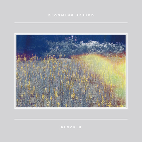 Poster + Block B - Mini Album Vol.5 [Blooming period]