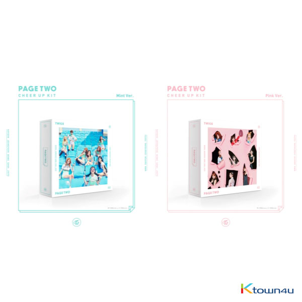 [TWICE India] TWICE - Mini Album Vol. 2 [PAGE TWO] (We will ship out Random version (Among Mint ver. , Pink ver. , Special ver.))