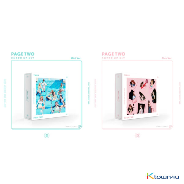 [TWICE SPAIN] TWICE - Mini Album Vol. 2 [PAGE TWO] (We will ship out Random version ( Among Mint ver. , Pink ver. , Special ver.))