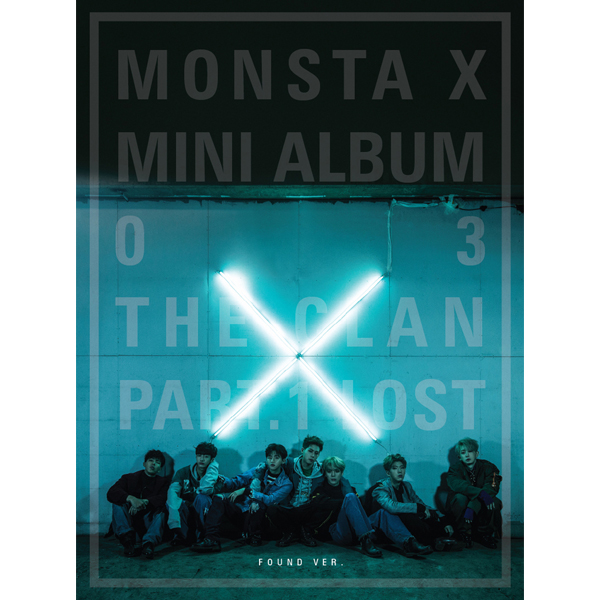 [全款 裸专] MONSTA X - 迷你专辑 3辑 [THE CLAN 2.5 PART.1 LOST] (Found 版)_Trespass_MonstaX资讯博