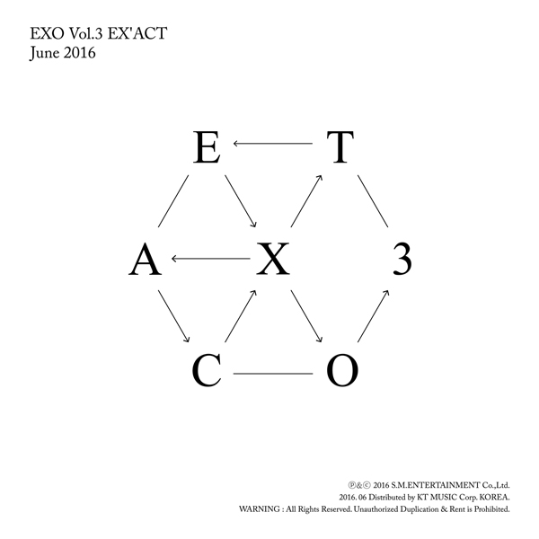 EXO - Album Vol.3 [EX’ACT] (Korean Ver. / Lucky One Ver.)