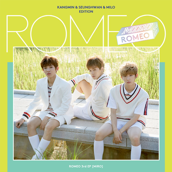 ROMEO - Mini Album Vol.3 [MIRO] (Kang Min&Seung Hwan&Milo Edition)
