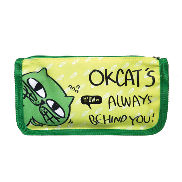 OKCAT - Pencil Case ver.3 (Green) (2PM:Taec Yeon)