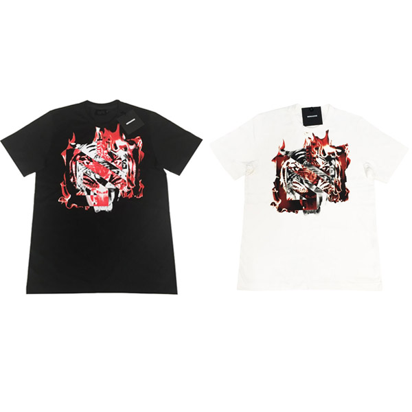 NONA9ON - [MEN'S] TIGER ON FIRE GRAPHIC T-shirts [16FW]