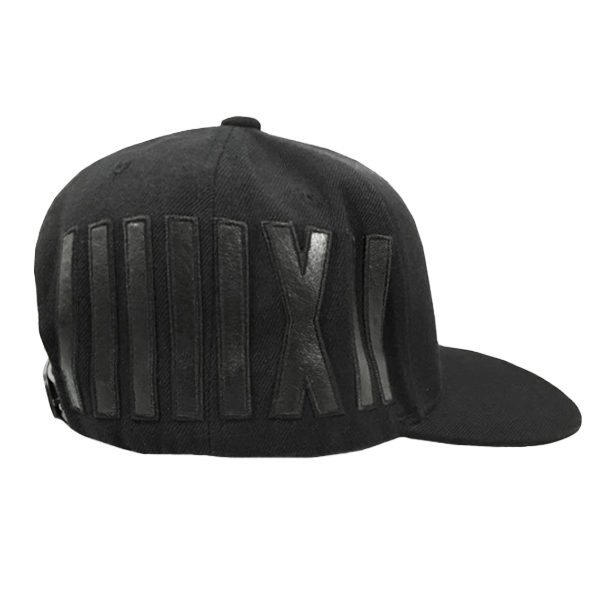 NONA9ON - [ACC] BARCODE NN9N LEATHER APPLIQUE SNAPBACK (Black) [16FW]