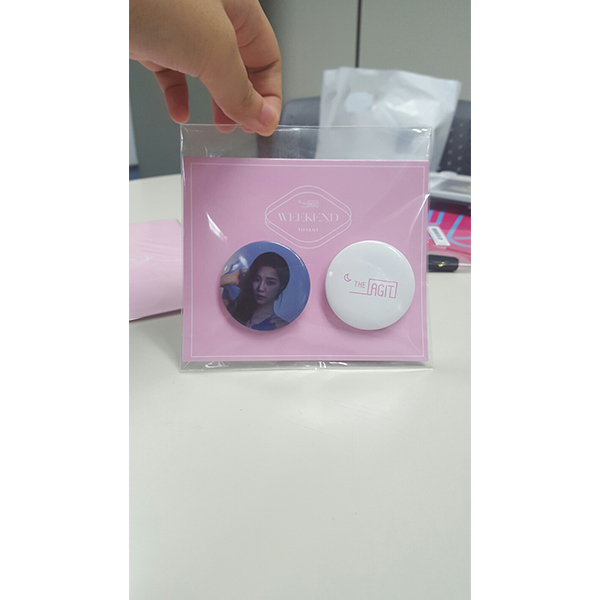 [SUM] Girls' Generation : Tiffany - Pin Button Set [The AGIT 16]