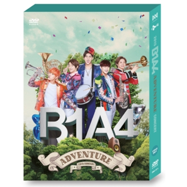 [Unpacked] [DVD] B1A4 - B1A4 2015 ADVENTURE DVD (Only ship out Album / Not include poster, special gift)