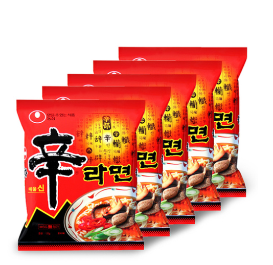 [NONGSHIM] Shin Ramen 120g*5EA