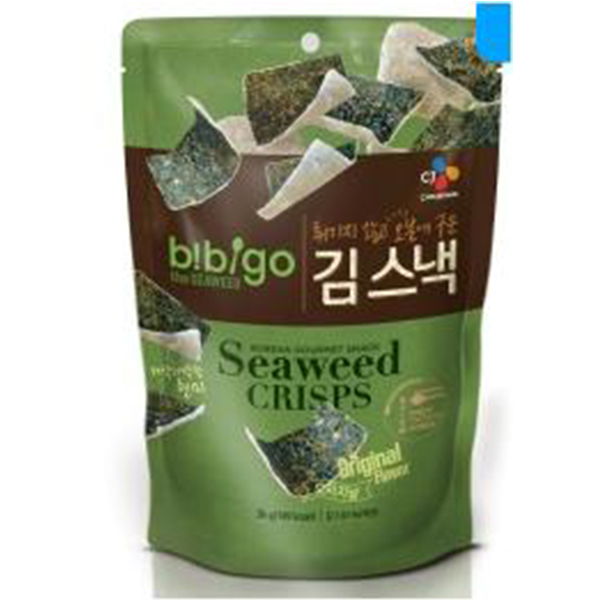 [BIBIGO] Seaweed Crispy Snack Original 36g
