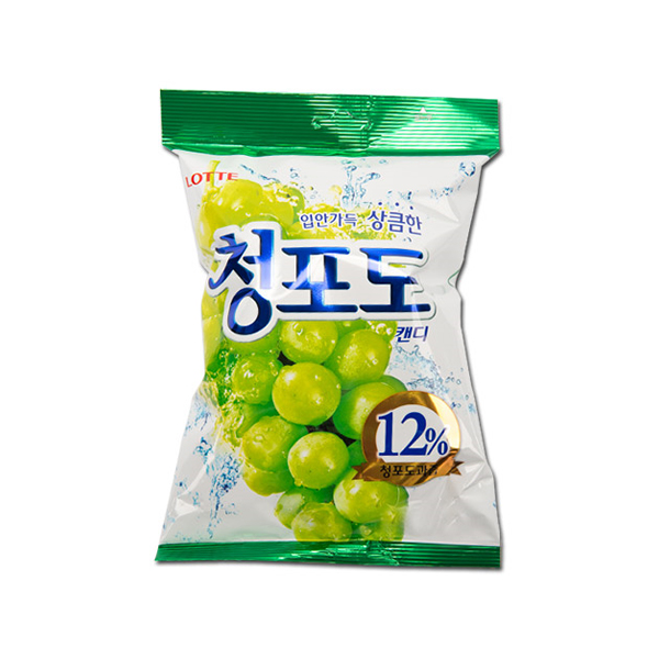 [LOTTE] Green Grape Candy 153g 발주 X