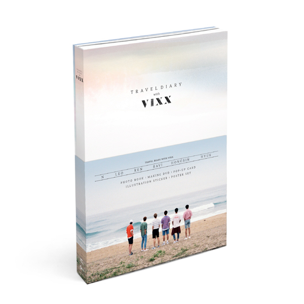 [Photobook&DVD] VIXX - VIXX 2016 PHOTOBOOK [TRAVEL DIARY with VIXX]