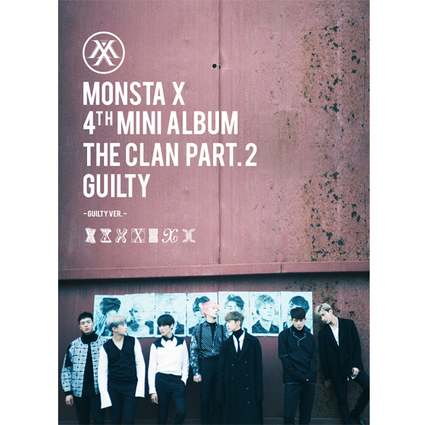 [GUILTY Ver.] MONSTA X -ミニアルバム4集 [THE CLAN 2.5 PART.2 GUILTY] (韓国版) 