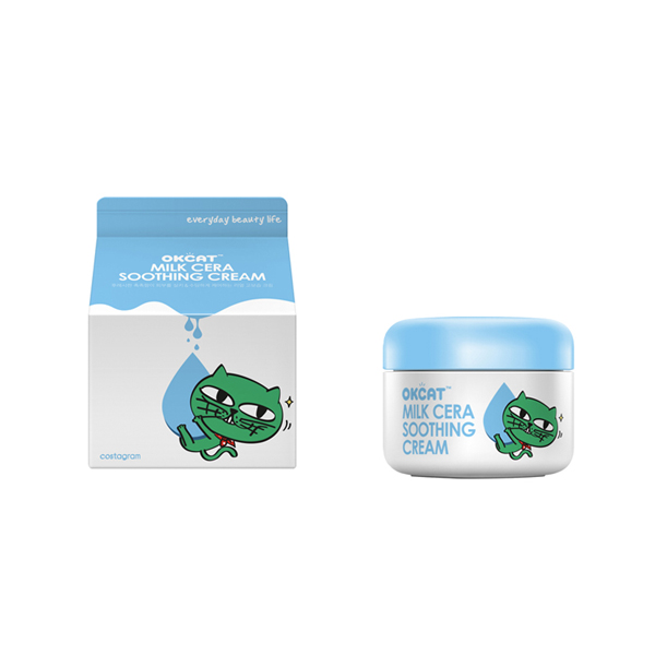 [costagram] OKCAT MILK CERA SOOTHING CREAM (2PM :Taec Yeon)