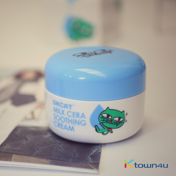 [costagram] OKCAT MILK CERA SOOTHING CREAM (2PM :Taec Yeon)