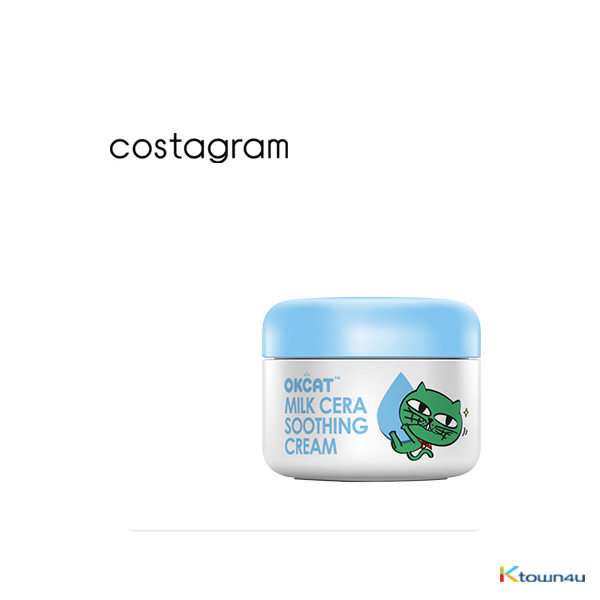 [costagram] OKCAT MILK CERA SOOTHING CREAM (2PM :Taec Yeon)