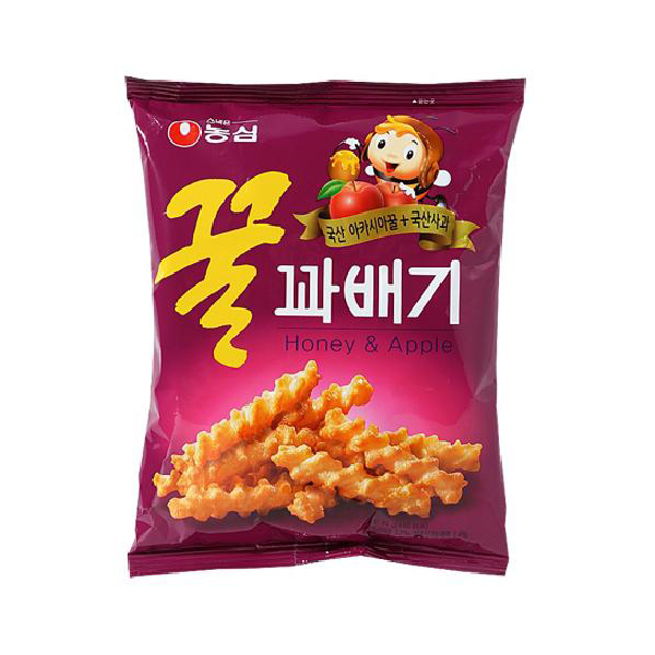 [NONGSHIM] Honey & Apple Snack 90g