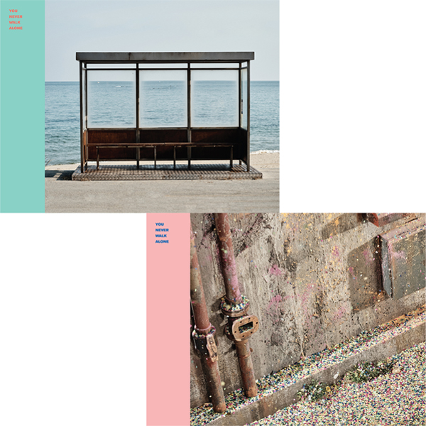 (First press) [SET][2CD + 2POSTER SET] BTS - Album [WINGS : You Never Walk Alone] (LEFT ver.) + (RIGHT ver.)