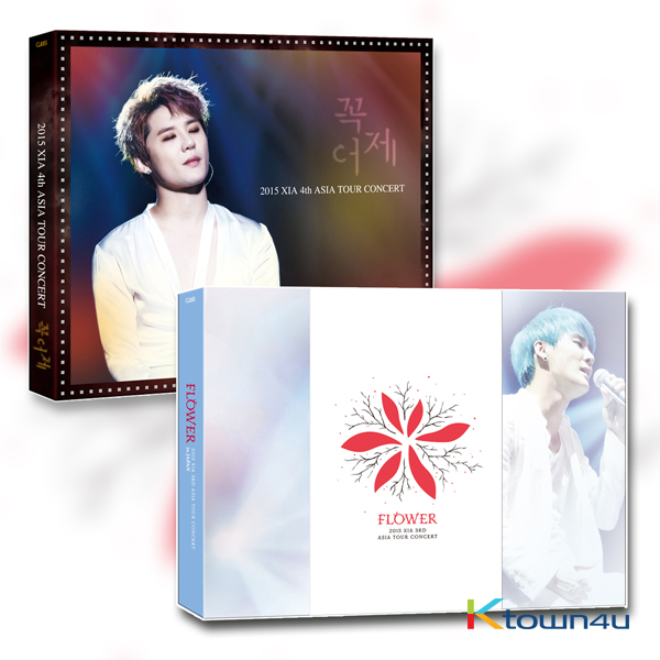 [DVD] XIA(JYJ) - 2015 XIA 3rd Asia Tour Concert IN TOKYO DVD (1,000set Limited Edition) + 2015 XIA 4th Asia Tour Concert - Just Like Yesterday IN YOKOHAMA DVD