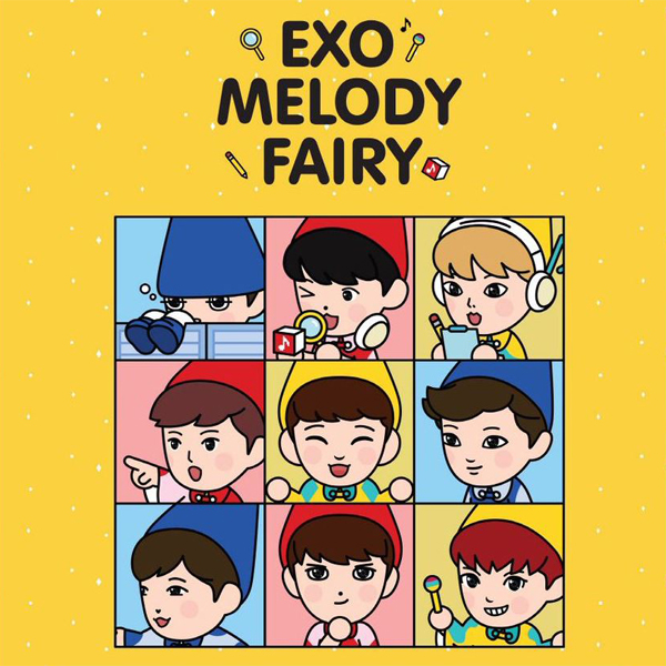 EXO - EXO MELODY FAIRY YELLOW PACKAGE (Limited Edition)