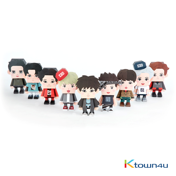 EXO - 5TH ANNIVERSARY PAPER TOY (LAY)