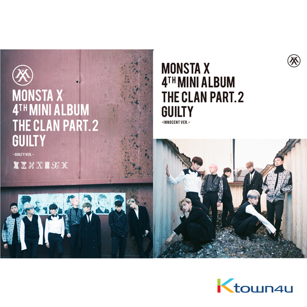 MONSTA X (モンスターエックス) - ミニアルバム 4集 [THE CLAN 2.5 PART.2 GUILTY] (ランダム バージョン)