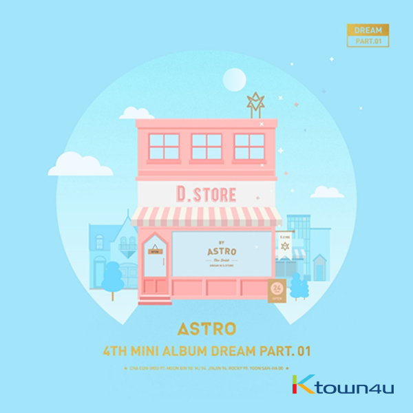 ASTRO - Mini Album Vol.4 [Dream Part.01] (DAY Ver.)