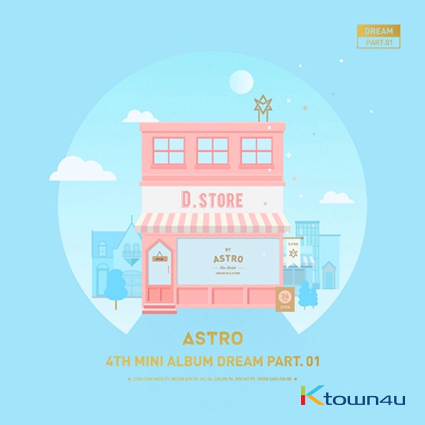 [Signed Edition] ASTRO - Mini Album Vol.4 [Dream Part.01] (DAY ver.)
