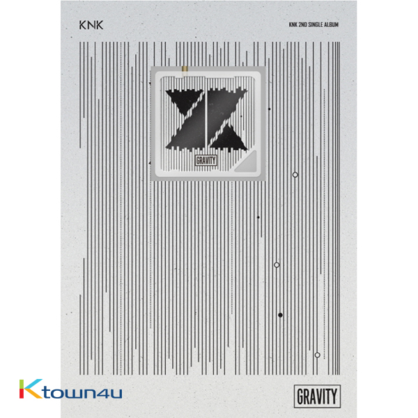 [全款 裸专] KNK - Single Album Vol.2 [GRAVITY] (Kihno Album) *Due to the built-in battery of the Khino album, only 1 item could be ordered and shipped at a time.