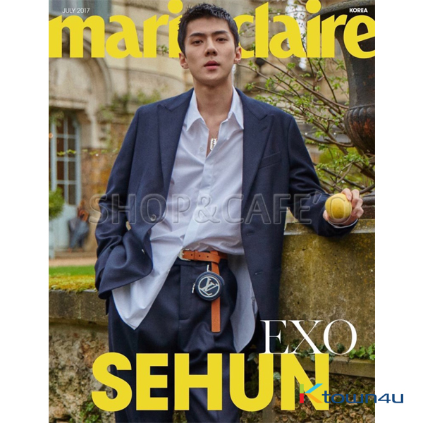 Marie claire 2017.07 (EXO : SEHUN 12p , Lee Jun Ki 10p)