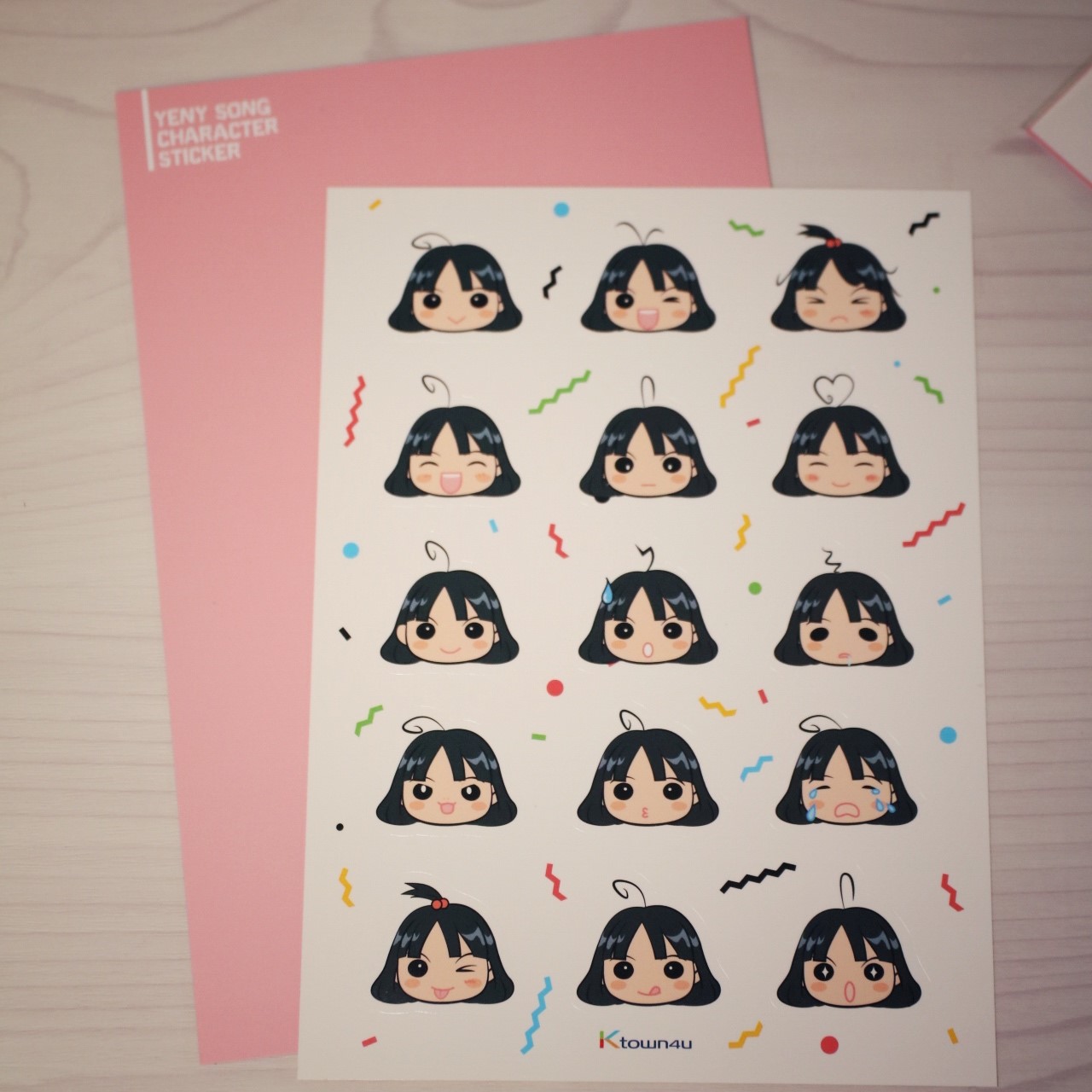 A ver. Sticker set (10p) [Yeny Song]