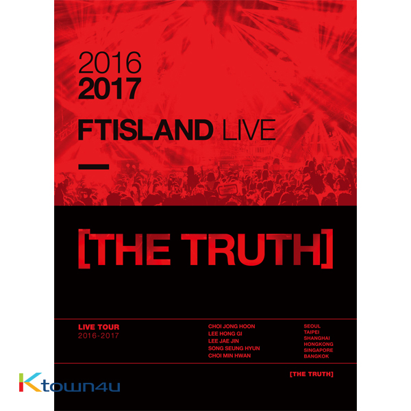 [DVD] FTISLAND - 2016-2017 FTISLAND LIVE [THE TRUTH] DVD
