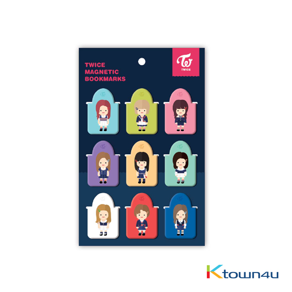 TWICE - CHARACTER MAGNETIC BOOKMARK [TWICE 1ST TOUR TWICELAND -The Opening- ENCORE]