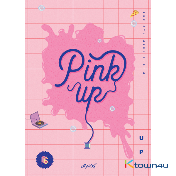 Apink - アルバム 6集 [Pink Up] (A Ver.)