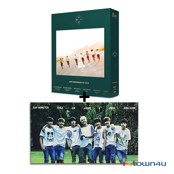ktown4u.com : [SET] BTS - [DVD] BTS MEMORIES OF 2016 + BTS SLOGAN
