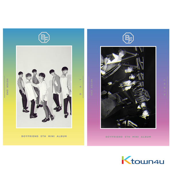 [SET][2CD SET] Boyfriend - Mini Album Vol.5 [NEVER END] (Day Ver.) + (Night Ver.)