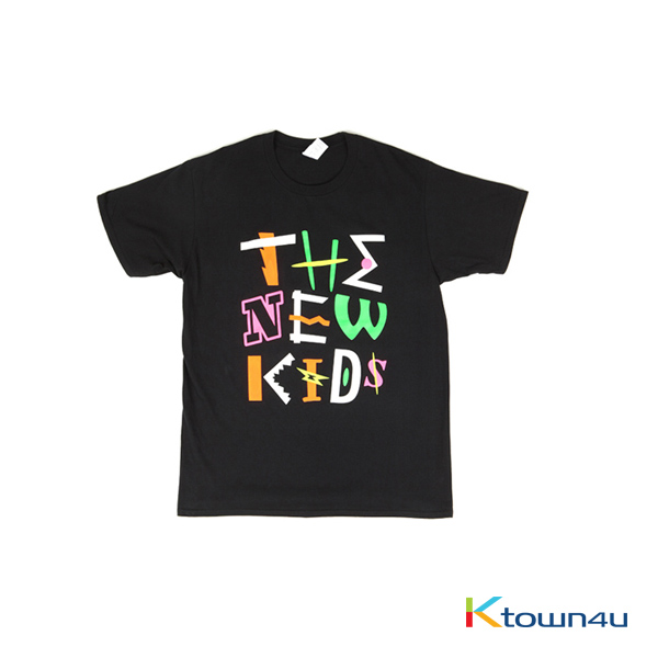 [公式グッズ] [NEWKIDS] iKON - Tシャツ TYPE 1 (ブラック)