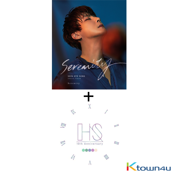 [SET] SHINHWA : Shin Hye Sung - [五月之戀] 10th Anniversary Special Gift  + Shin Hye Sung -  Special Album [Serenity] (Color Ver. + Poster 1P)
