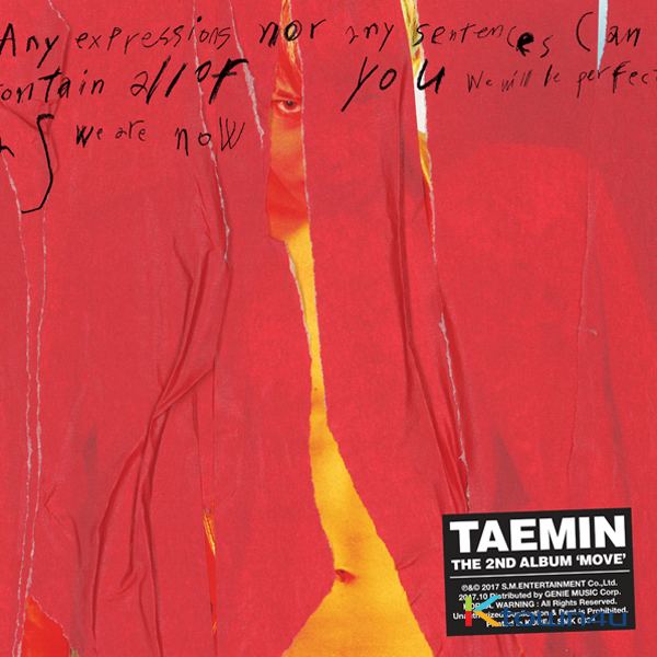 TAEMIN : シャイニー (SHINee) - 正規アルバム2集 [MOVE] (ランダム バージョン)