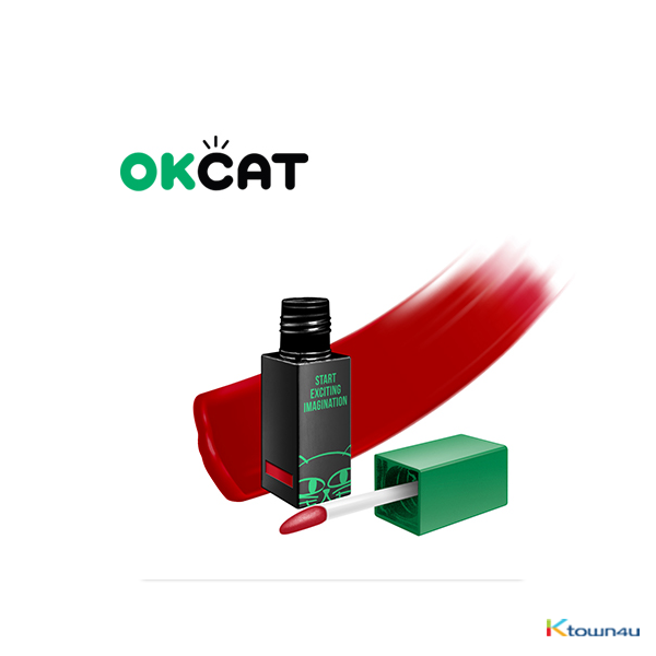 OKCAT 染唇液 (#1010 糖果红) costagram