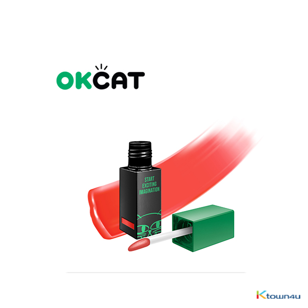 OKCAT 染唇液 (#2020 朱丽叶橙) costagram