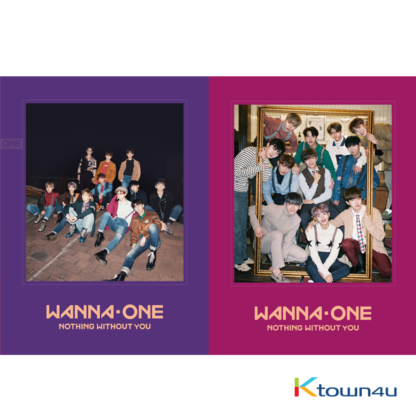[SET][2CD + 2POSTER SET] WANNA ONE - To Be One Prequel Repackage Album [1-1=0(NOTHING WITHOUT YOU)] (Wanna Ver. + One Ver.)